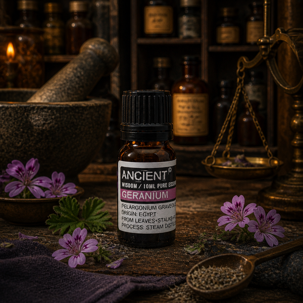10 ml Geranium Essential Oil — apothecary hero