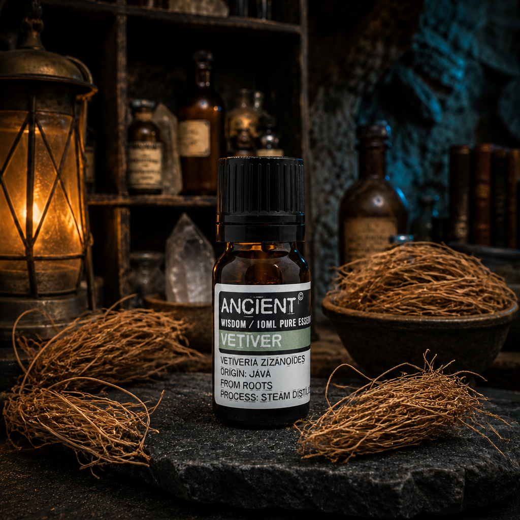 10 ml Vetivert Essential Oil — apothecary hero