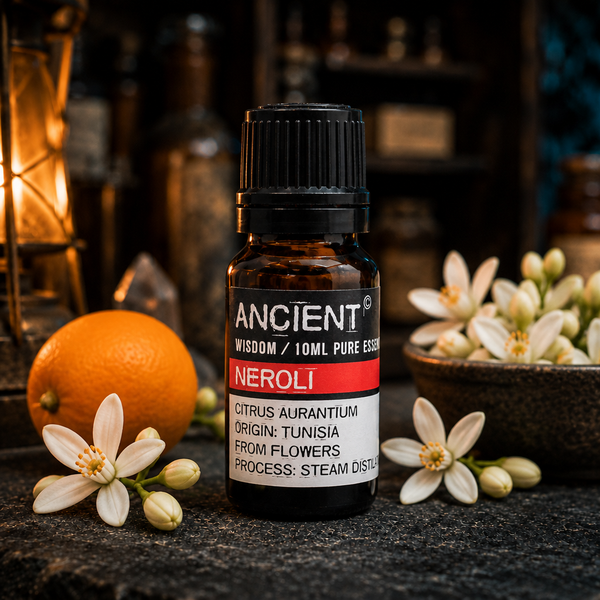 10 ml Pure Neroli Essential Oil — apothecary detail