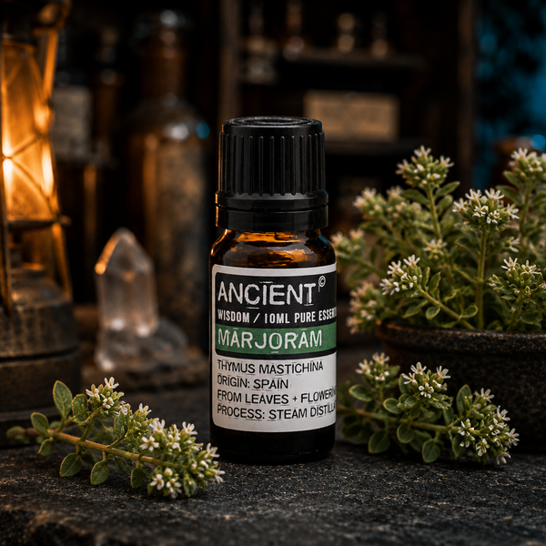 10 ml Marjoram Spanish Essential Oil — apothecary detail