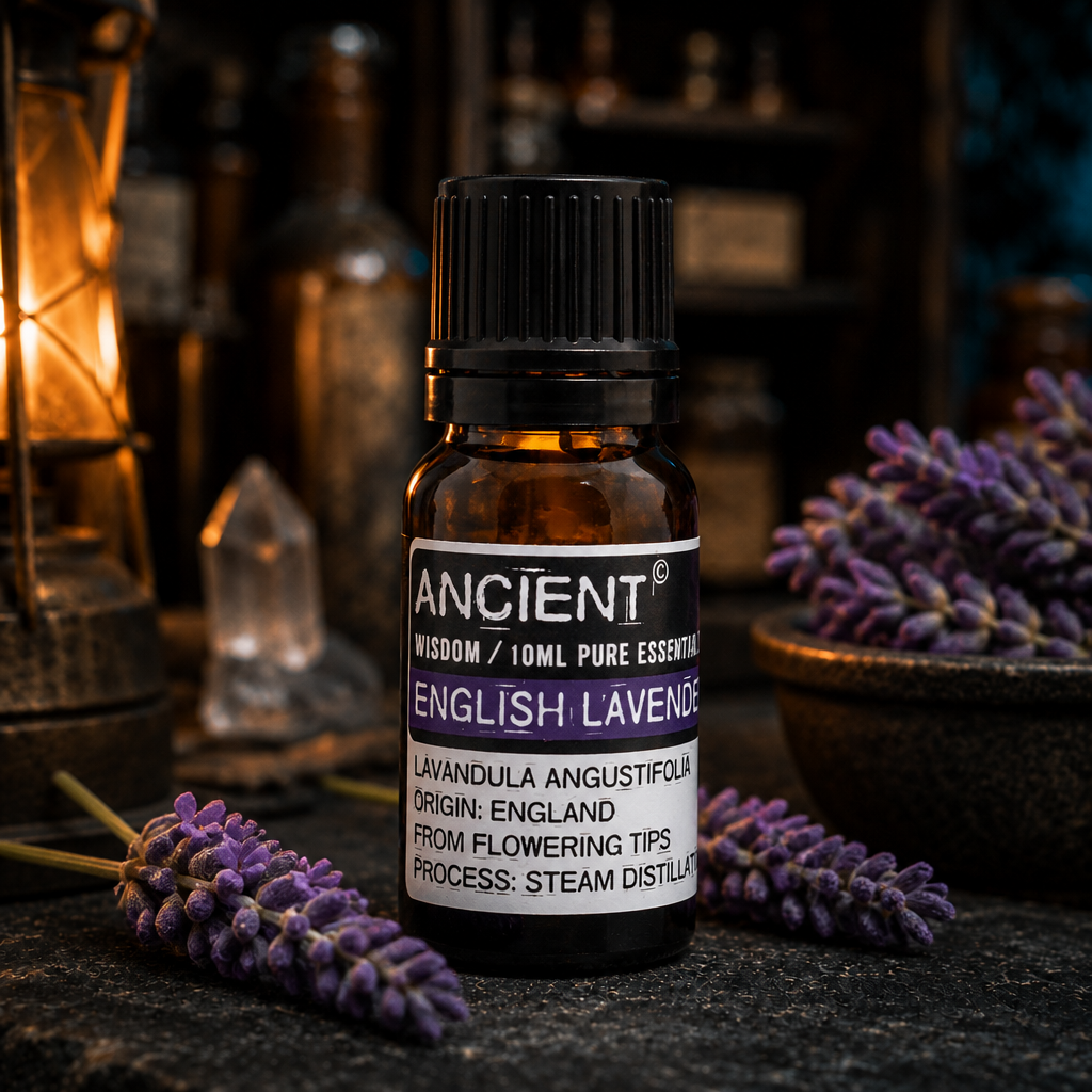 English Lavender Essential Oil 10ml — apothecary detail