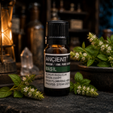 10 ml Basil Essential Oil — apothecary detail