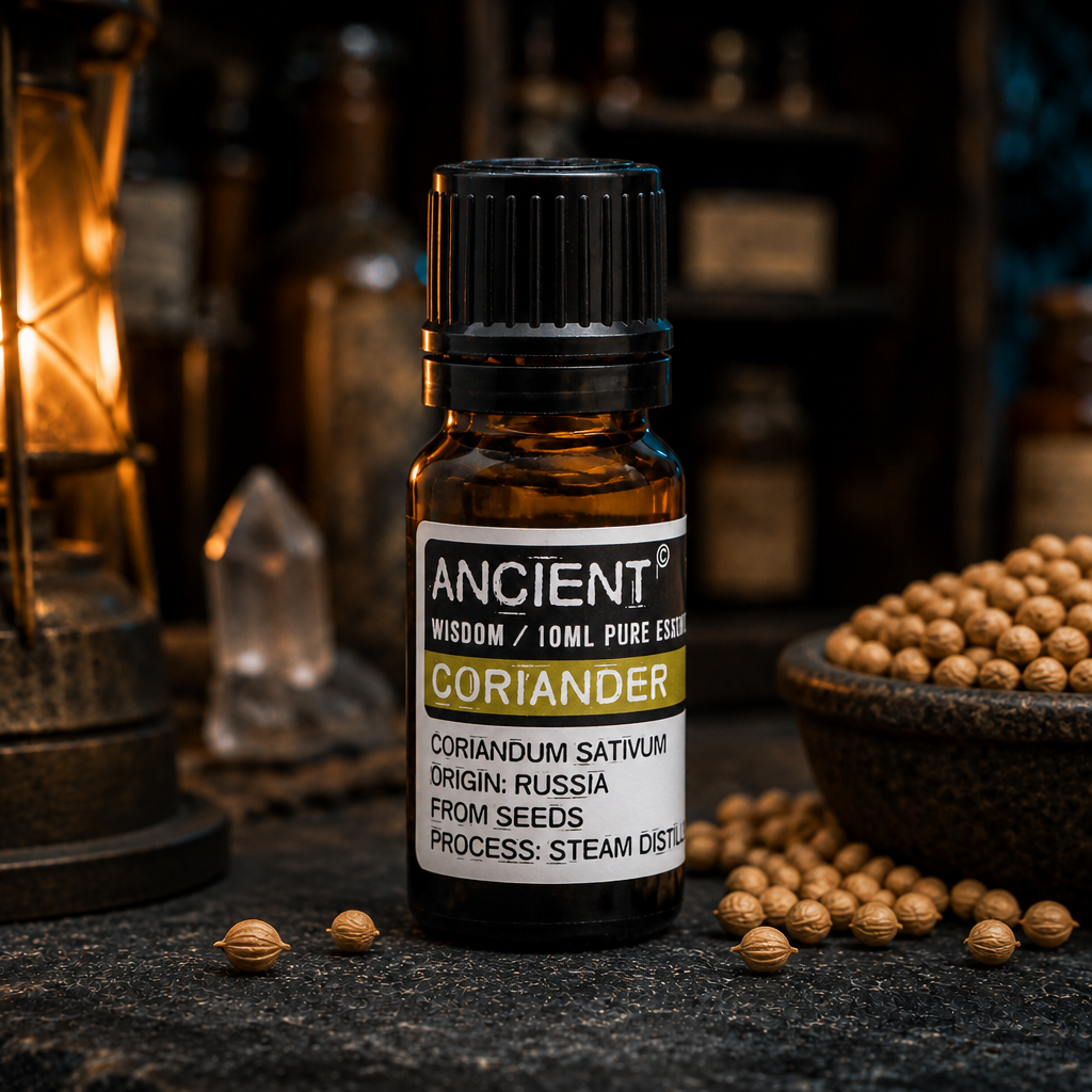 10 ml Coriander Seed Essential Oil — apothecary detail