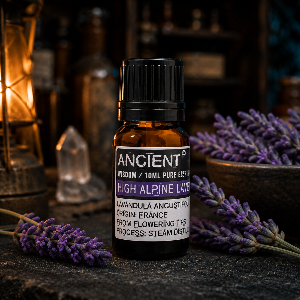 High Alpine Lavender Essential Oil 10ml — apothecary detail