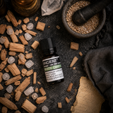 10 ml White Camphor Essential Oil — overhead lifestyle flat lay