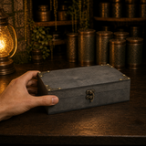Tea Trunk · Grey · hand scale