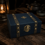 Square Tea Chest · Teal