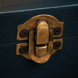 Square Tea Chest · Teal · macro