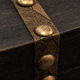 Square Tea Chest · Grey · macro