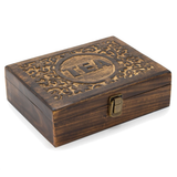 Wooden Tea Box · Large · white packshot
