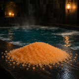 Total Detox Bath Potion bath salt pile hero in Lather Lagoon