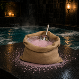 Warming Bath Potion hessian sack hero in Lather Lagoon