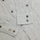 Nomad Sari Grandad Shirt - Grey Stone - Medium