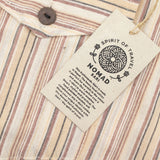 Nomad Sari Grandad Shirt - Brown Beige - Medium