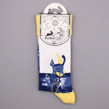 Hop Hare Bamboo Socks M/L - Midnight Cat