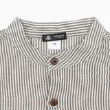 Nomad Sari Grandad Shirt - Grey Stone - Large