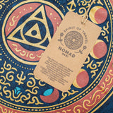 Nomad Sari Stonewashed Cotton T-Shirt - Stay Wild Moon Child - Blue - Small