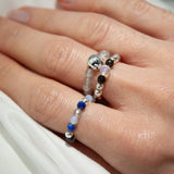 Northern Lights Gemstone Ring Set