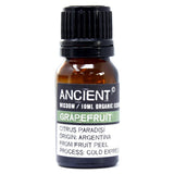 Grapefruit Organic Essential Oil bottle on a clean white background