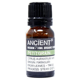 Petitgrain Organic Essential Oil bottle on a clean white background