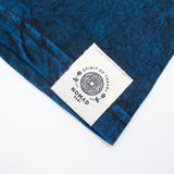 Nomad Sari Stonewashed Cotton T-Shirt - Stay Wild Moon Child - Blue - Medium