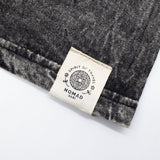 Nomad Sari Stonewashed Cotton T-Shirt - Rebel - Charcoal - Large