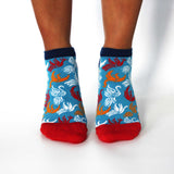 M/L Hop Hare Bamboo Socks Low (7.5-11.5) - Lunar Phases