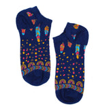 M/L Hop Hare Bamboo Socks Low (7.5-11.5) - Indian Feathers