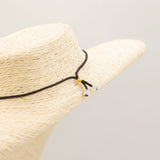Goldstone Bone Cord Necklace