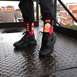 Hop Hare Bamboo Socks M/L - Pink Buddha & Lotus