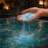 Five for Him Bath Dust · in-use