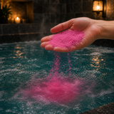 Cranberry Bath Dust · in-use