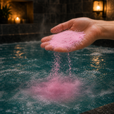 Bubblegum Bath Dust · in-use