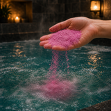 Cherry Bath Dust · in-use