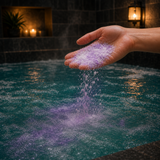Fig & Casis Bath Dust · in-use
