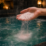 Oriental Musk Bath Dust · in-use