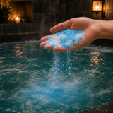 Angel Delight Bath Dust · in-use
