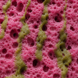 Emerald Truffle Soap Sponge · macro