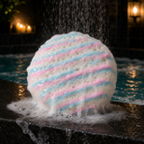 Baby Powder Soap Sponge · in-use