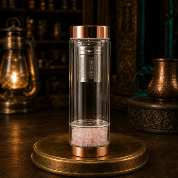 Rose Quartz Infuser Bottle 500ml · empty hero