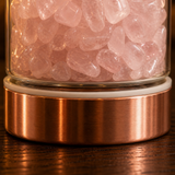 Rose Quartz Infuser Bottle 500ml · macro