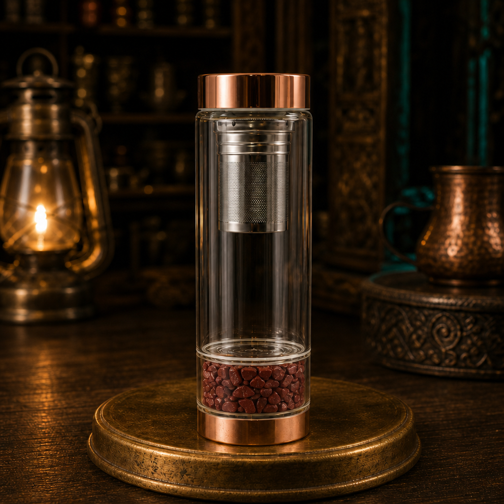 Red Jasper Infuser Bottle 500ml · empty hero