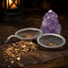 Amethyst Gemstone Tea Strainer