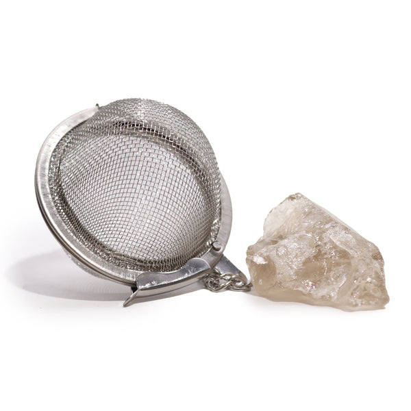 Smoky Quartz Tea Strainer
