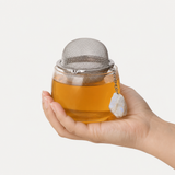 Rainbow Moonstone Gemstone Tea Strainer · size