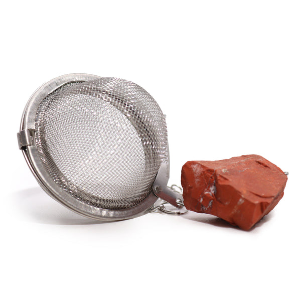 Red Jasper Tea Strainer