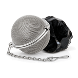 Black Obsidian Gemstone Tea Strainer · packshot