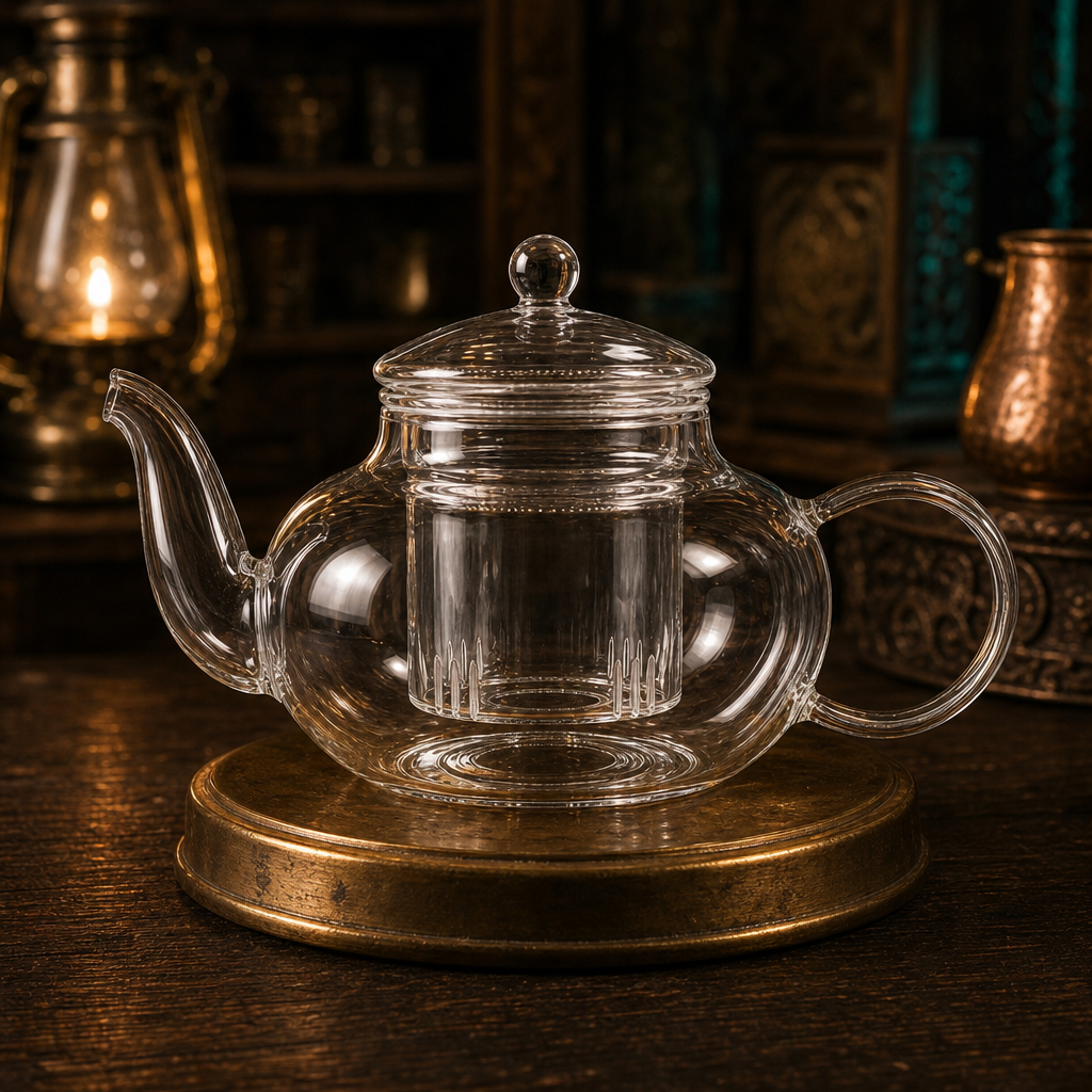Pearl Infuser 400ml · Boxed — empty front-and-centre Brew Basin hero