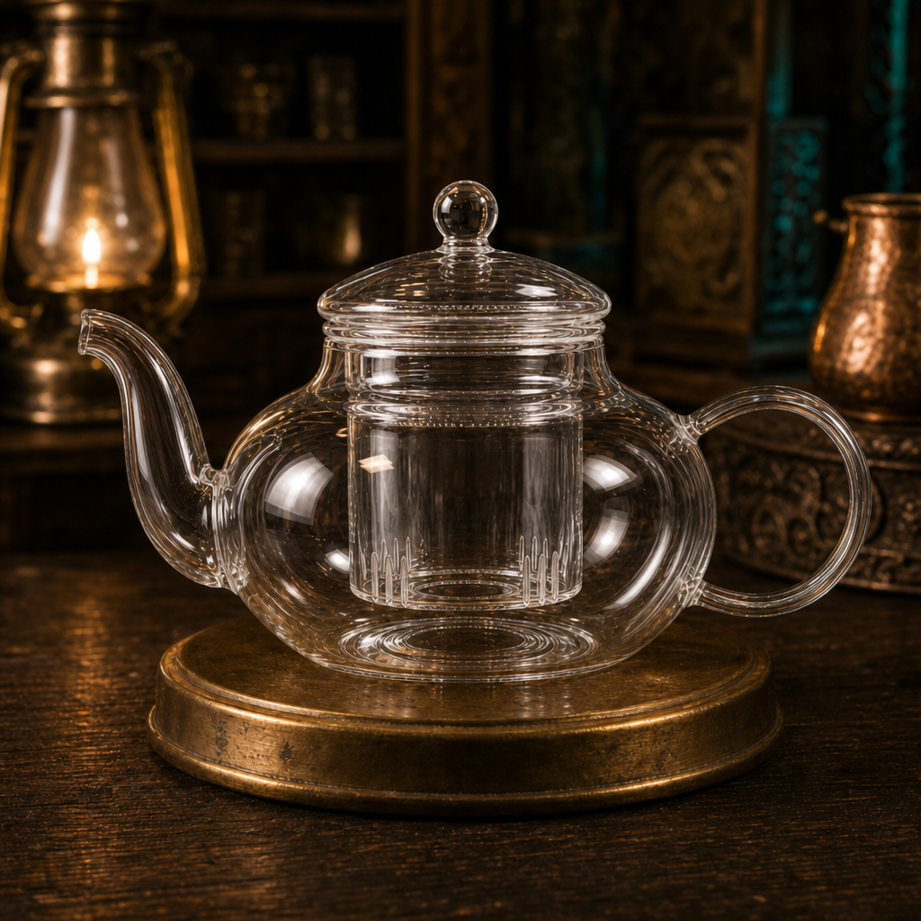 Pearl Infuser 800ml · Boxed — empty front-and-centre Brew Basin hero