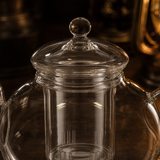 Pearl Infuser 800ml · Boxed — lid and infuser macro detail